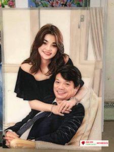 Tranh đá quý chân dung ảnh thật12