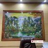 Tranh đá quý sơn thủy hữu tình