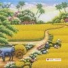 Tranh đá quý đồng quê mùa bội thu 225
