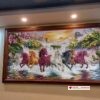 Tranh đá quý mã đáo thành công đẹp