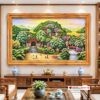 Tranh đá quý phong cảnh Đền Hùng